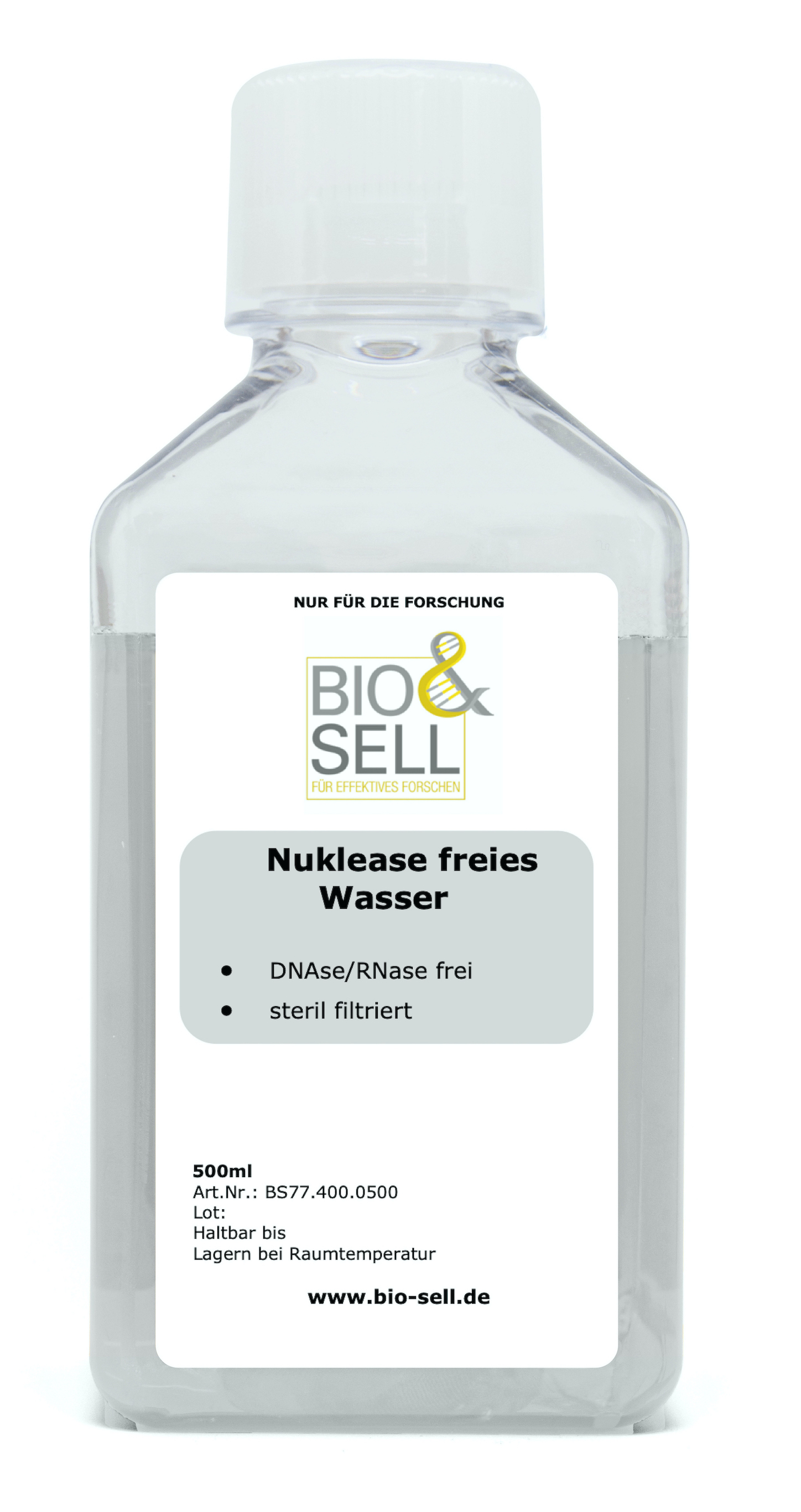 Nuklease freies Wasser BioSELL